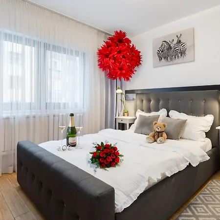 בוקרשט Happy Bubble I Timpuri Noi 1Br Apt 4 Ppl מראה חיצוני תמונה